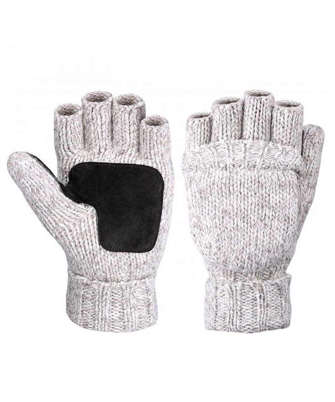 Metog Winter Gloves Mittens Beige