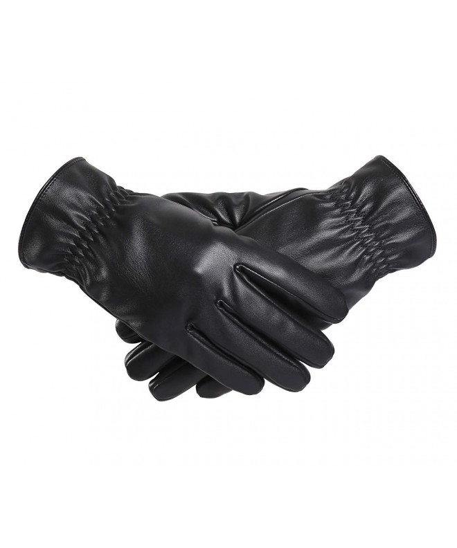 BOTINDO Touchscreen Leather Gloves Driving