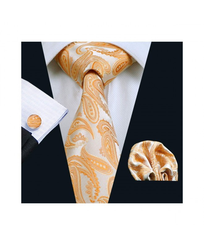 Paisley Handkerchief Cufflinks Fashion Business