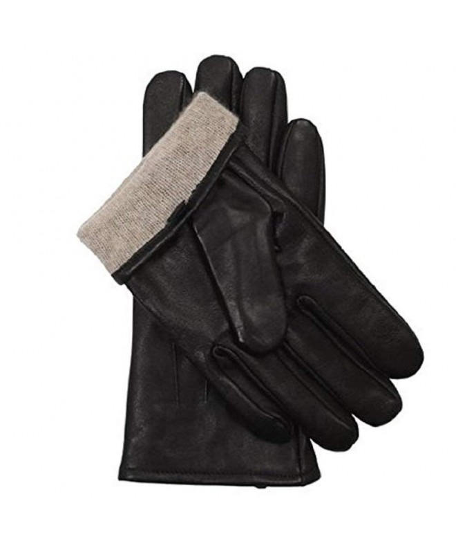 Luxurious Genuine Leather Cashmere Gloves