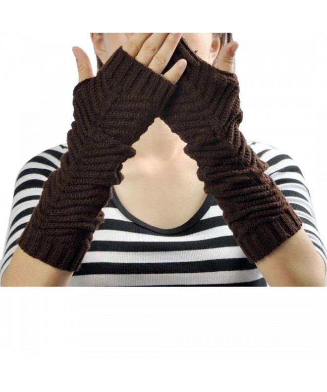 Creazy Fingerless Knitted Gloves Warmer