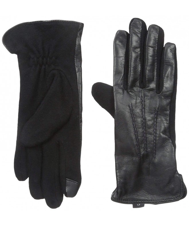 Gloves International Womens Leather Blackberry