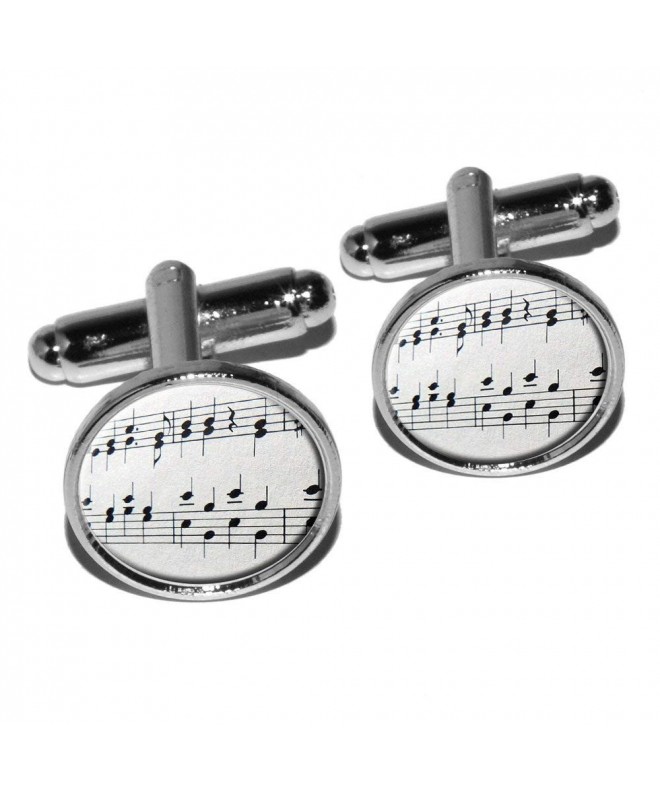 Music Musical Notes Composition Cufflink