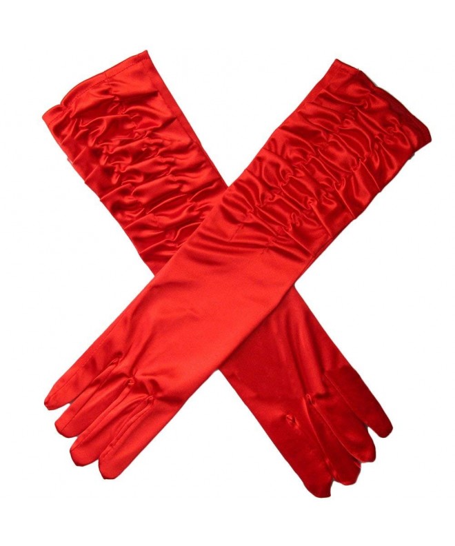 Yiweir Gathered Stretchy Length Gloves