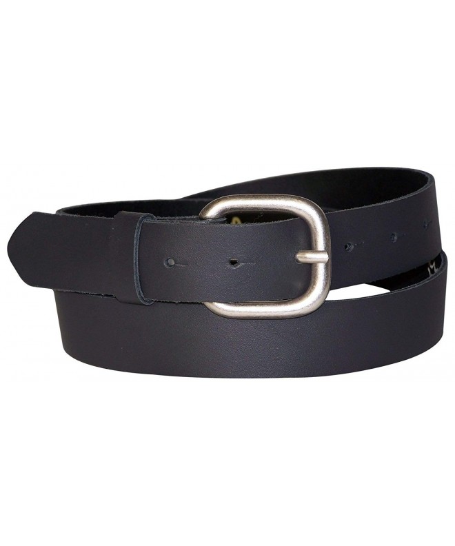 FRONHOFER womens leather silver buckle