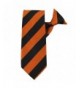Orange Black Stripe Polyester Clip