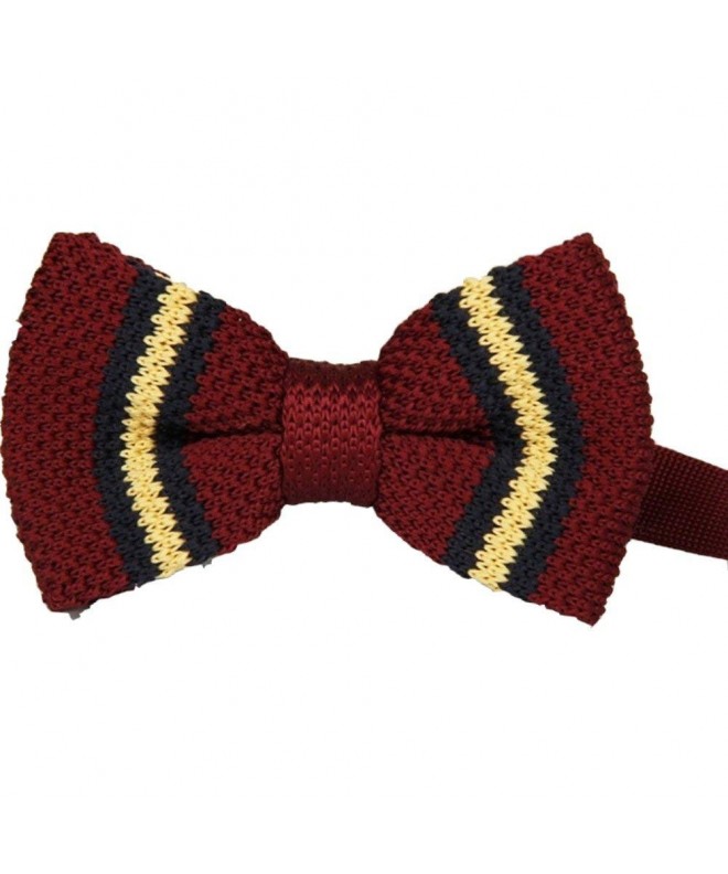 Enwis Bowtie Double Knitted Striped