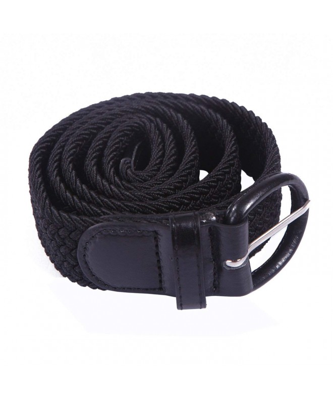Mens Braided Stretch Casual Multicolors