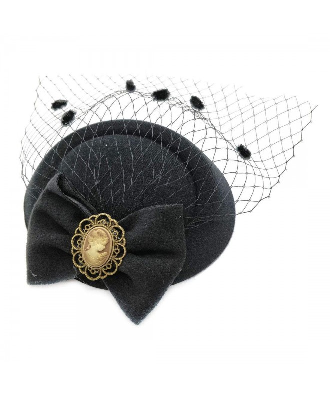 Ahugehome Fascinator Headband Pillbox Victorian
