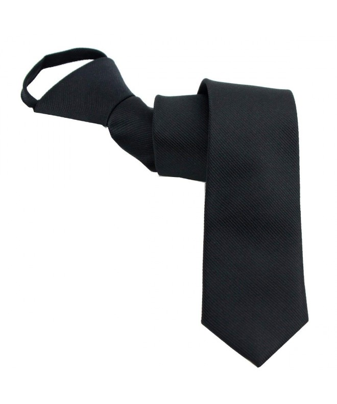 Mumusung Solid Color Skinny Necktie