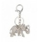 ACTLATI Elephant Keychain Rhinestone Decoration