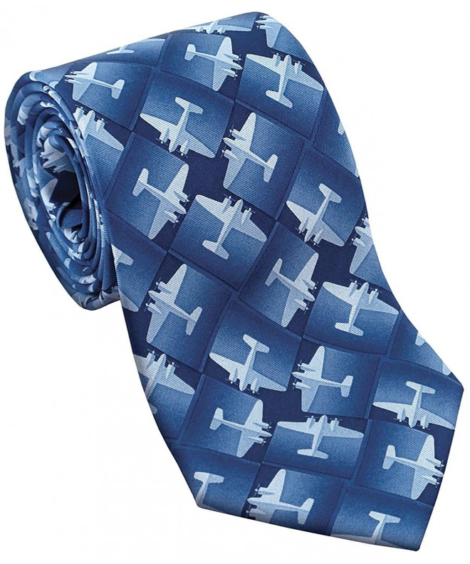 Josh Bach Airplane Mens Necktie x