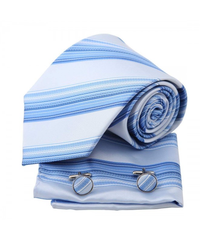 Stripes Handkerchiefs Cufflinks Pointe PH1154