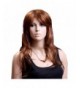 KOLIGHT Fashion Red Brown Replacement Wigs Free