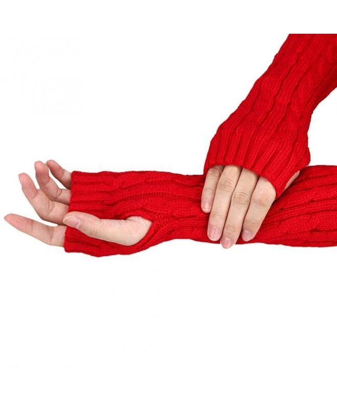 HP95 TM Knitted Fingerless Warmers