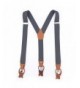 Romanlin Suspenders Convertible Buttons Adjustable