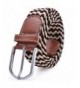 Stretch Elastic Braided Leather Multicolored