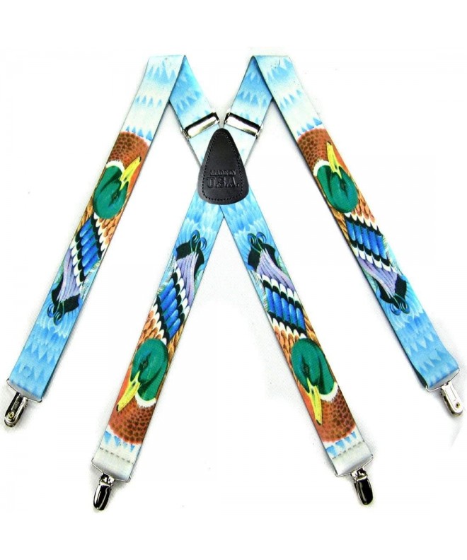 Blue Green Yellow Strong Suspenders