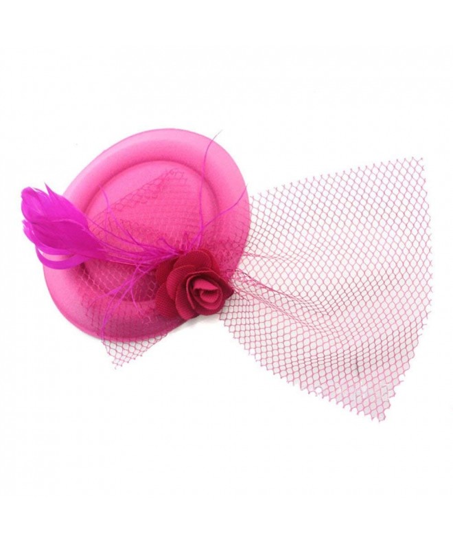 HSRT Womens Cocktail Feather Fascinator