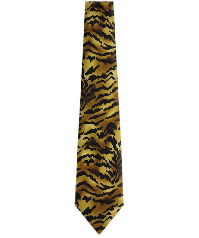 TIGER 2 Tiger Print Mens Necktie