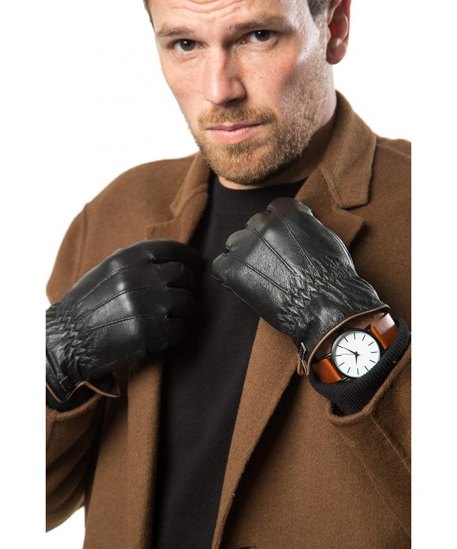 Luxury Dress Leather Winter Gloves