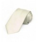 TieMart Ivory Premium Necktie Width