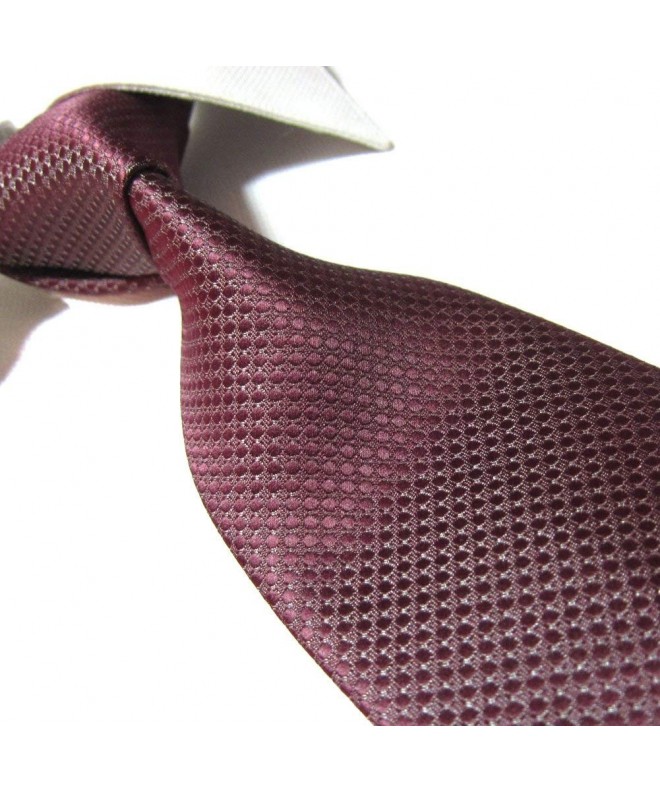 Microfibre Towergem Burgundy Polyester Necktie