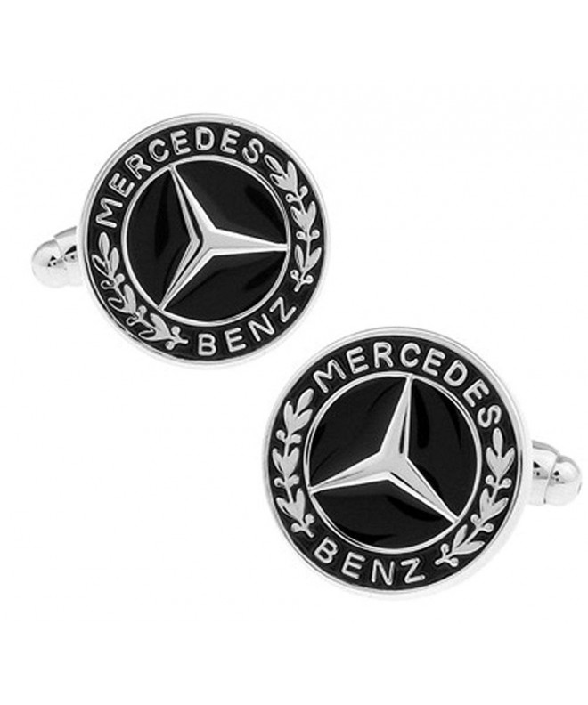 Promotioneer Mercedes Benz Symbol Fashion Cufflinks