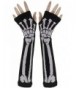 SEADEAR Winter Skeleton Fingerless Gloves