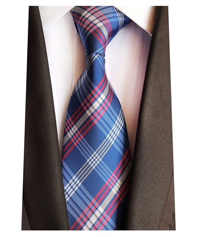 MENDENG Classic Striped Streak Necktie