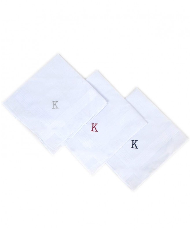 Initial Embroidered Handkerchiefs Umo Lorenzo