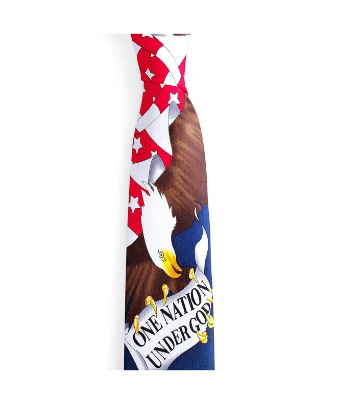 William American Patriotic Necktie Striped