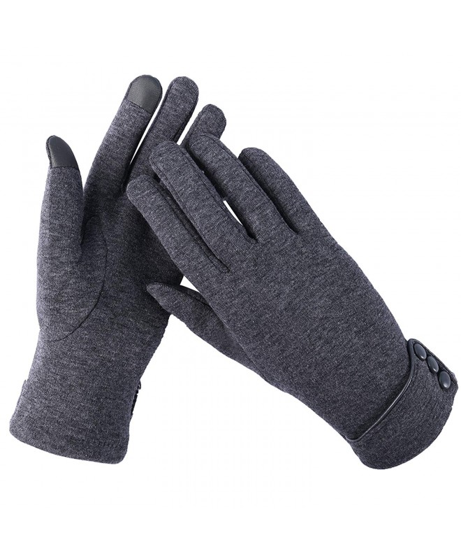 Aibrou Womens Fingers Texting Mittens