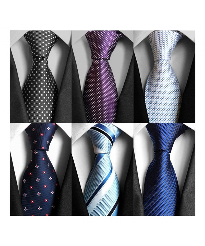 AVANTMEN Classic Neckties Woven Jacquard