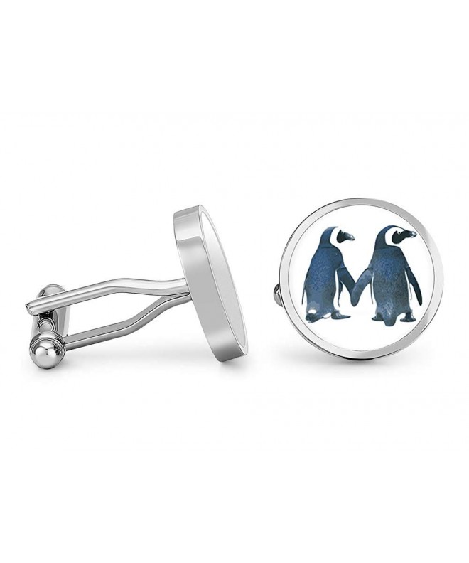Oakmont Cufflinks Penguin Couple