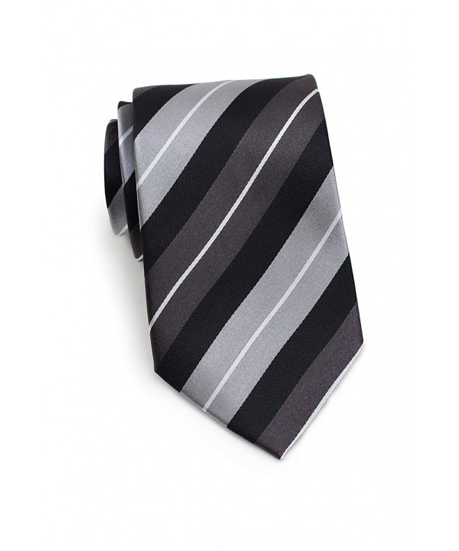 Bows N Ties Necktie Stripes Inches Pewter