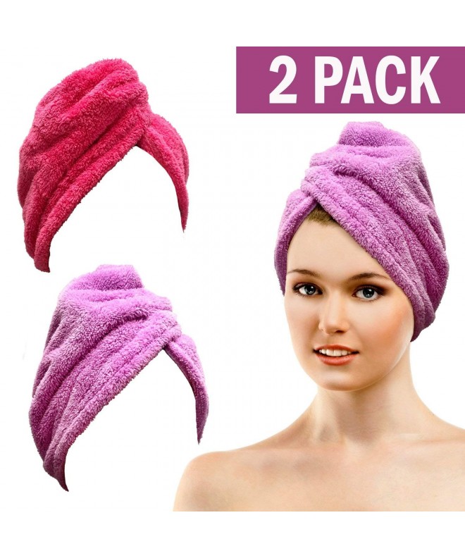 Bath Blossom Microfiber Hair Towel