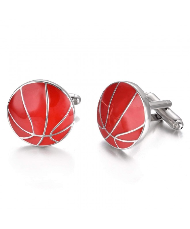 Yoursfs Basketball Cufflinks Personalized Unique