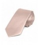 TieMart Blush Solid Color Necktie