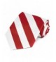 TieMart Red White Striped Tie