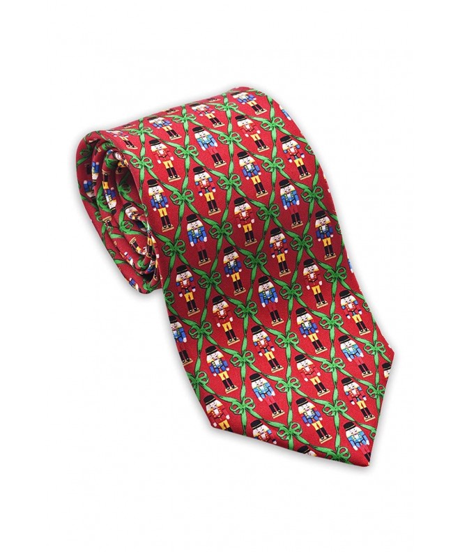 Josh Bach Nutcrackers Christmas Necktie