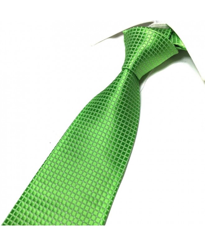 Grass Green Spring Dazzling Necktie