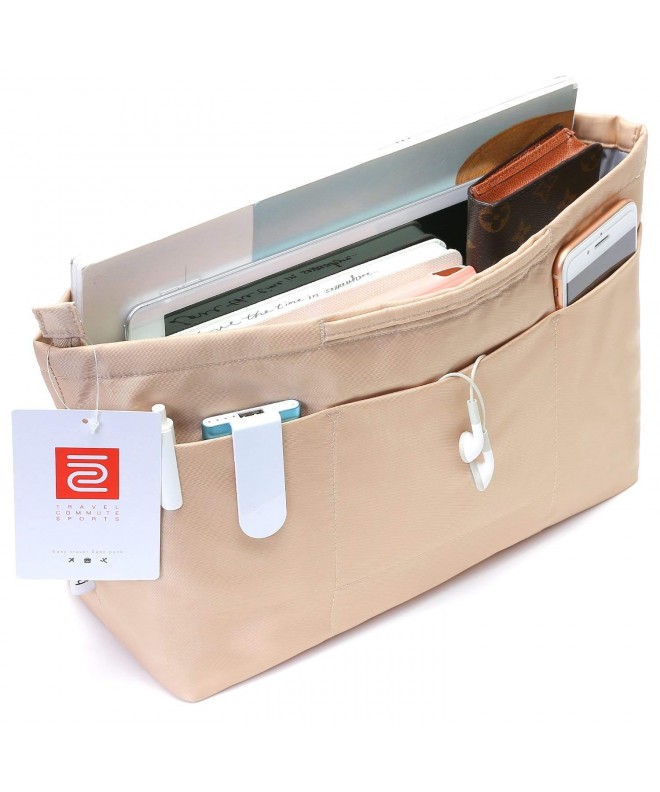 Multi Pocket Travel Handbag Organizer Handles Large