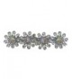Crystal Barrette Flakes Design 5A86550 1crys