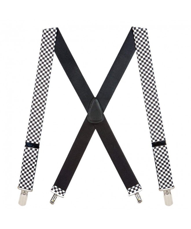 Suspender Store Checkered 1 5 Inch Suspenders