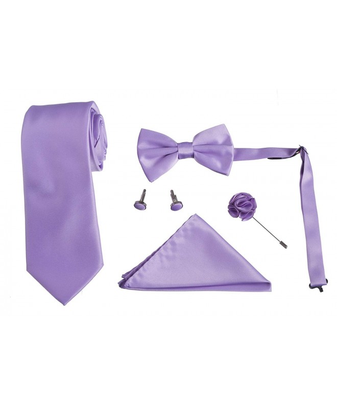 Formal Boxed Cufflinks Lapel Lavender
