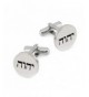 ZOVEE Hebrew Letters Engraved Cufflinks