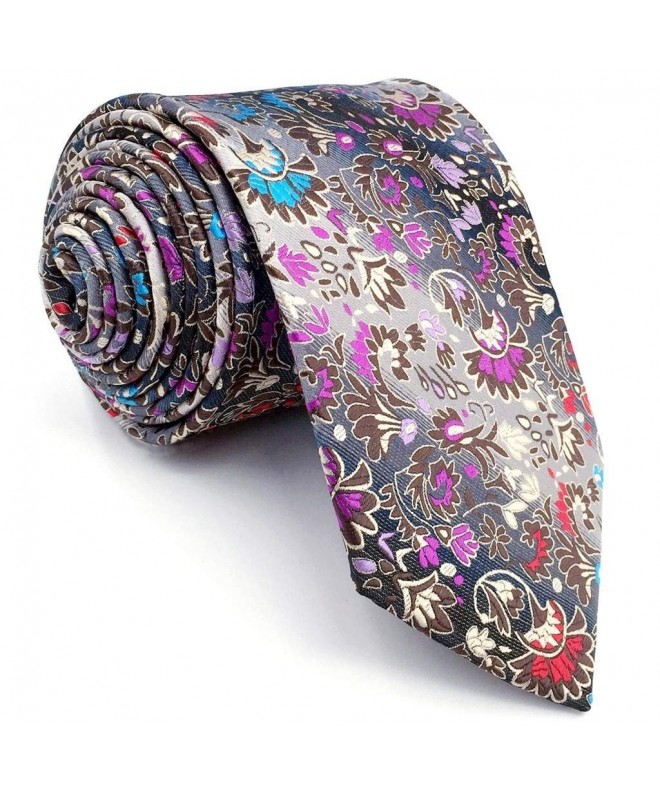 Shlax Necktie Multicolor Floral Classic