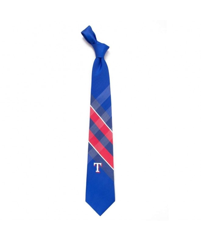 Texas Rangers Grid Poly Necktie