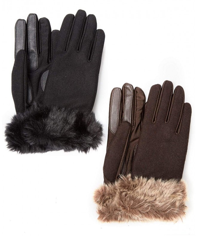 Isotoner Stretch Cuffed SmarTouch Gloves